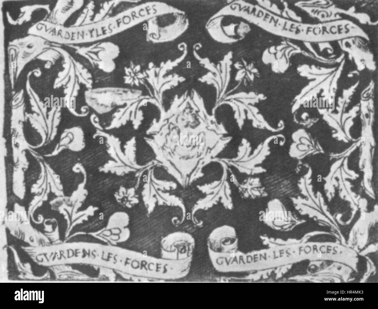 Pisanello, disegni, louvre 2306v Foto Stock