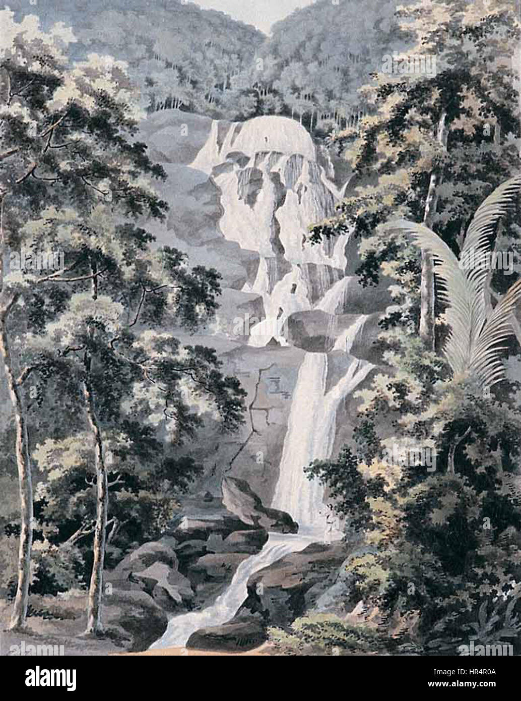 Museo di Penang pittura storica 489 Foto Stock