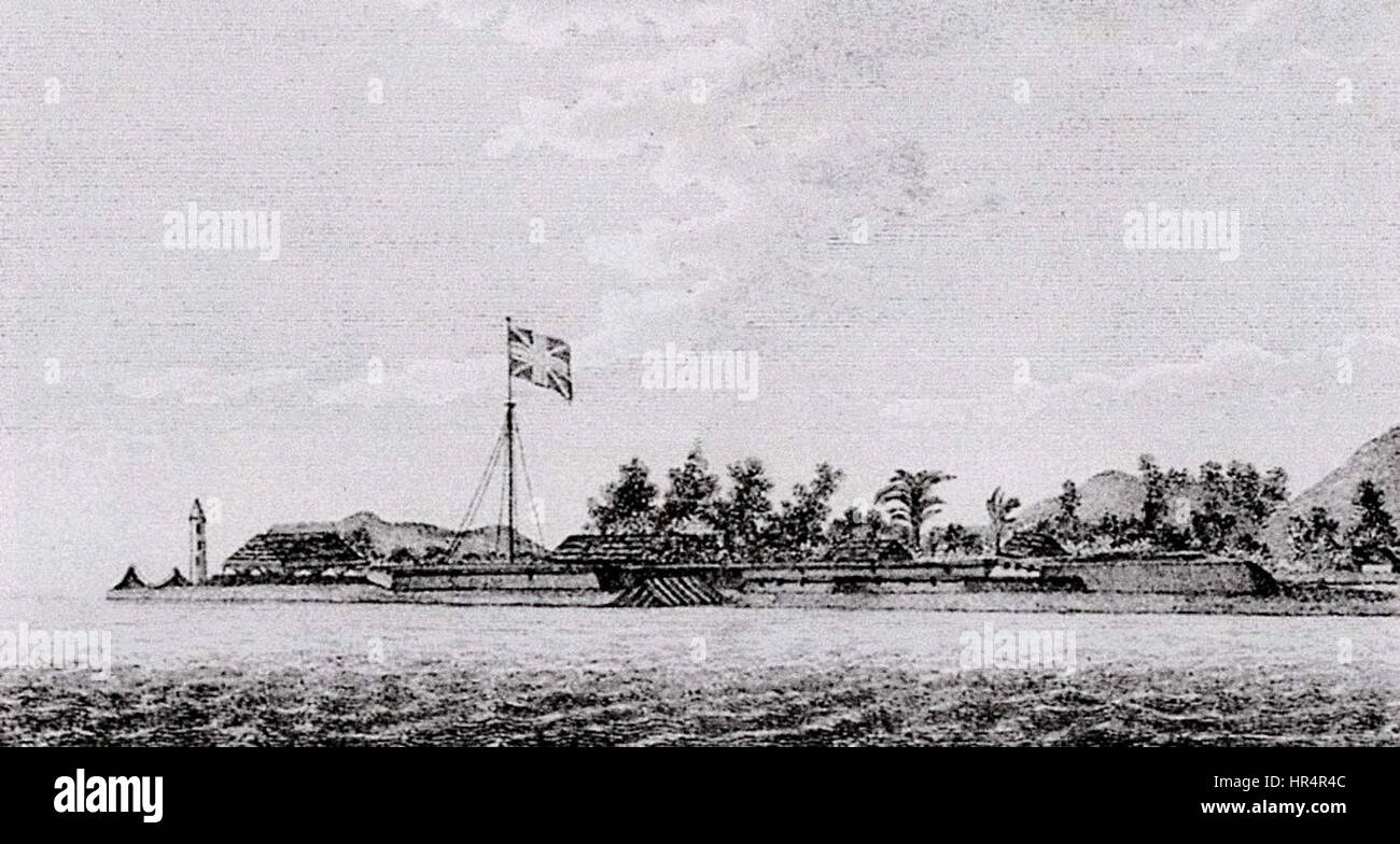 Museo di Penang pittura storica R201b Foto Stock