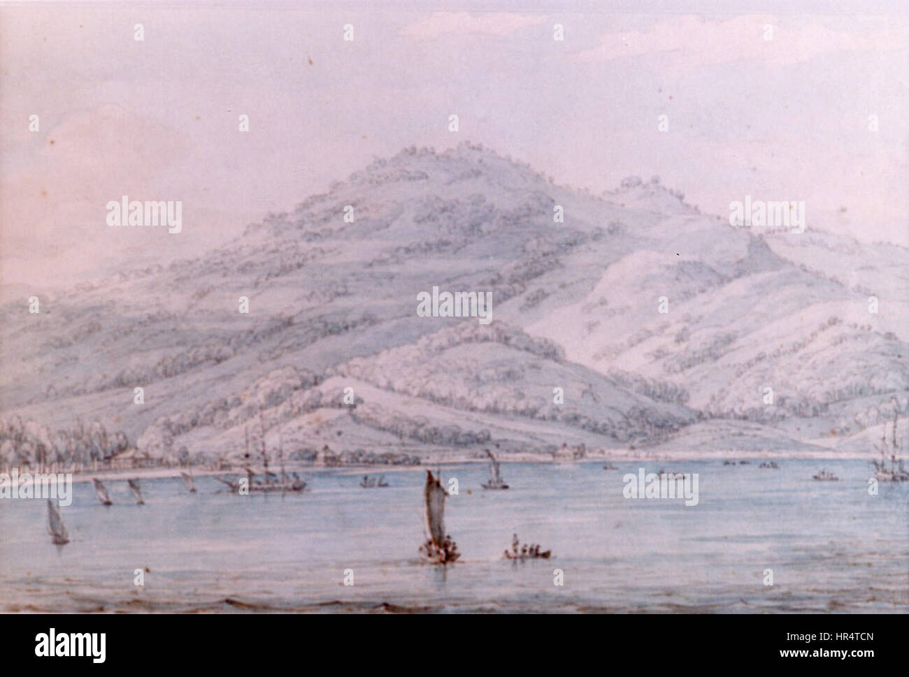 Museo di Penang pittura storica 497 Foto Stock