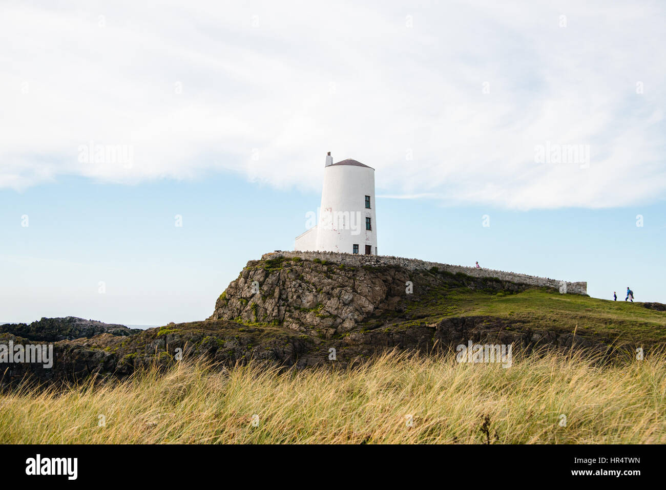 Ynys Llanddwyn Island in Anglesey, Galles del Nord Foto Stock