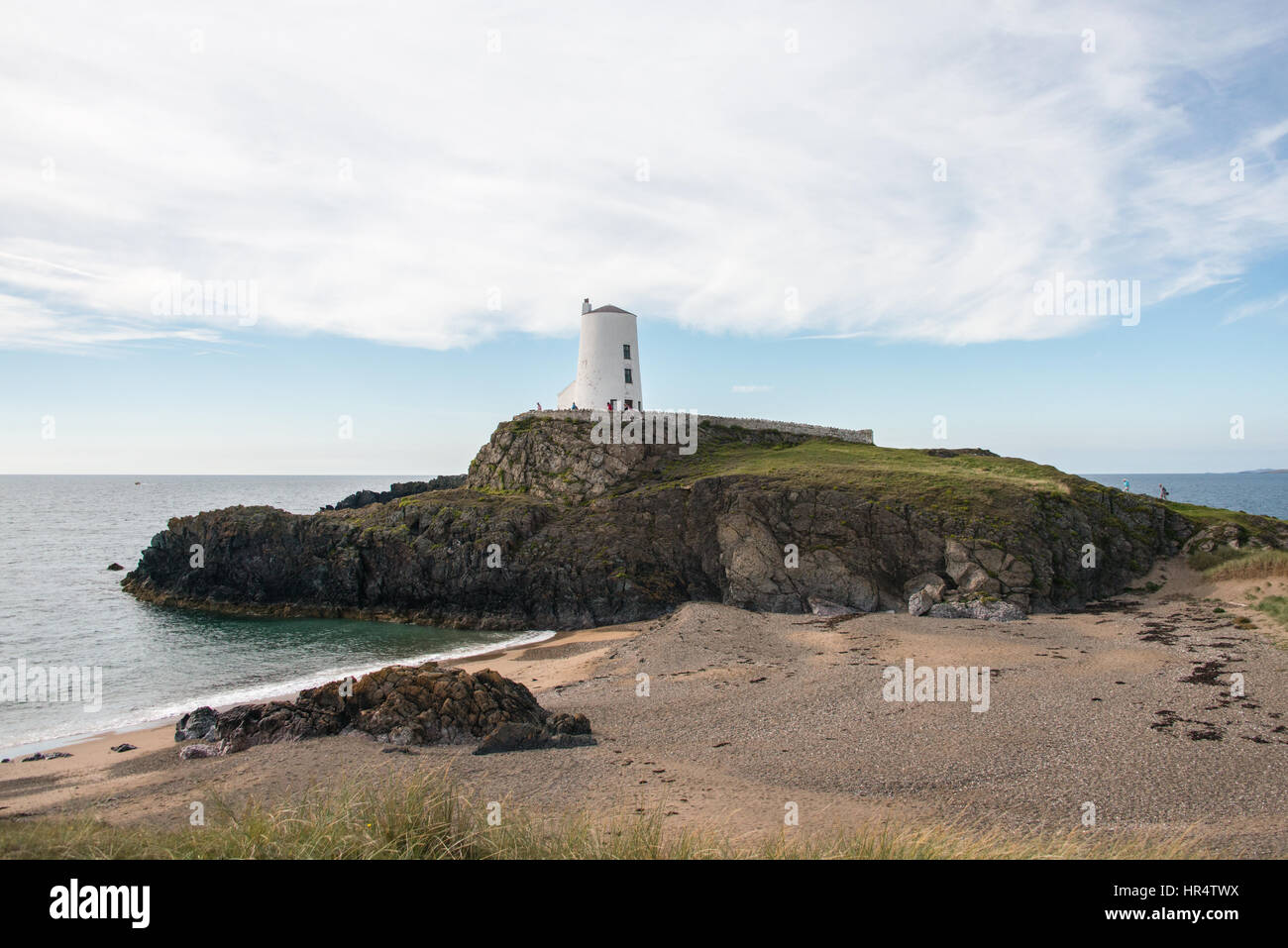 Ynys Llanddwyn Island in Anglesey, Galles del Nord Foto Stock