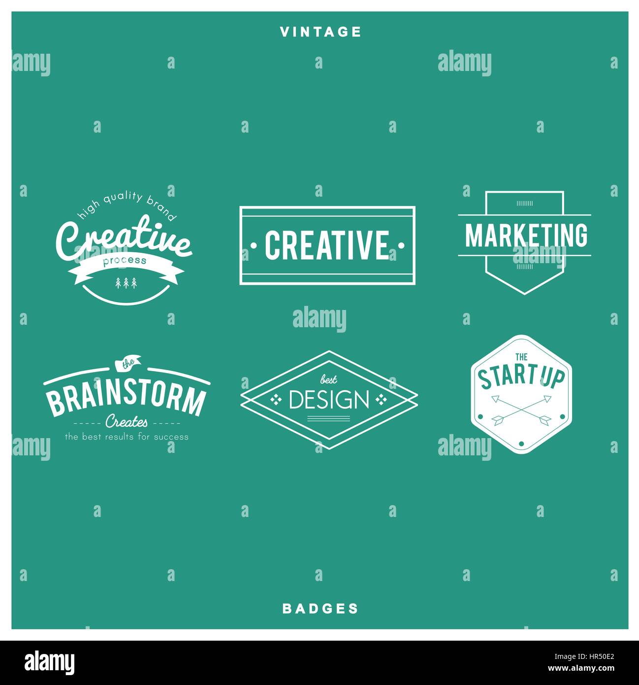 Icona set logo vettore collezione Illustrazione Vettoriale