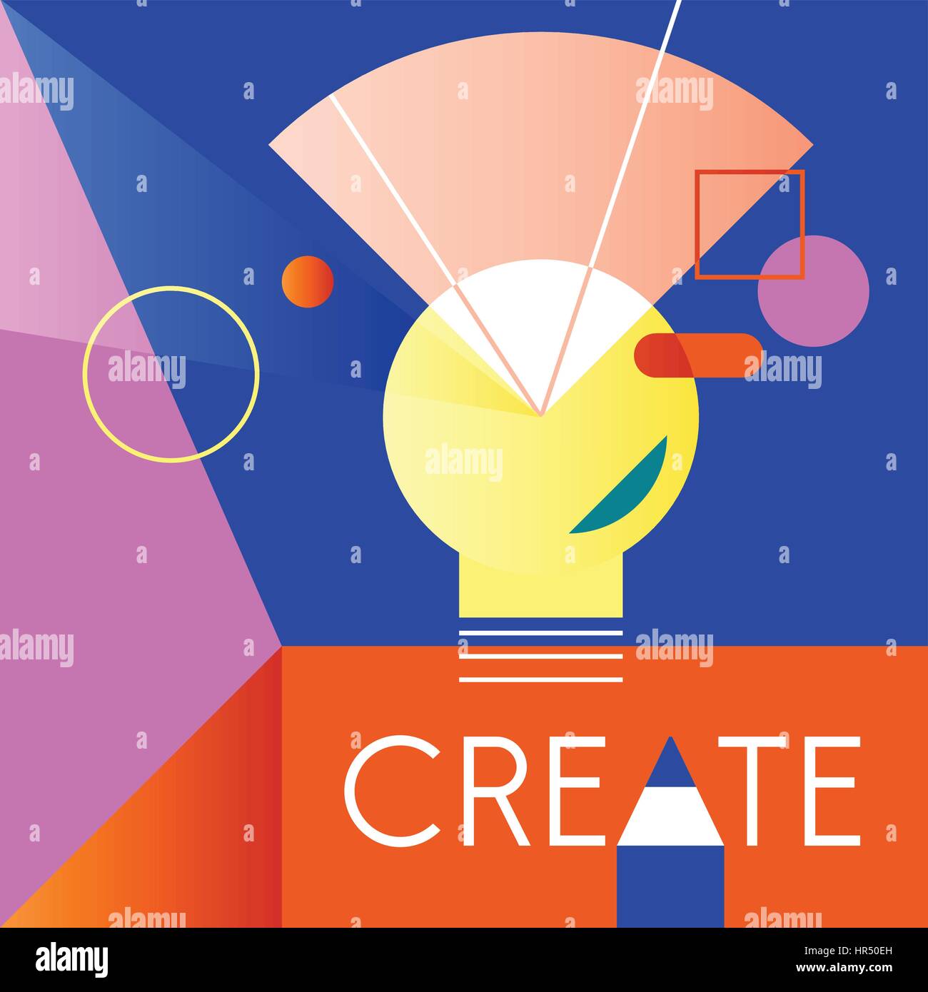 Icona vettore Business Set colorato Illustrazione Vettoriale