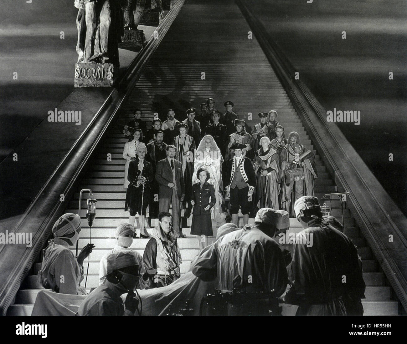 Scala verso il cielo (aka UNA QUESTIONE DI VITA O DI MORTE) 1946 J. Arthur Rank film con David Niven Foto Stock
