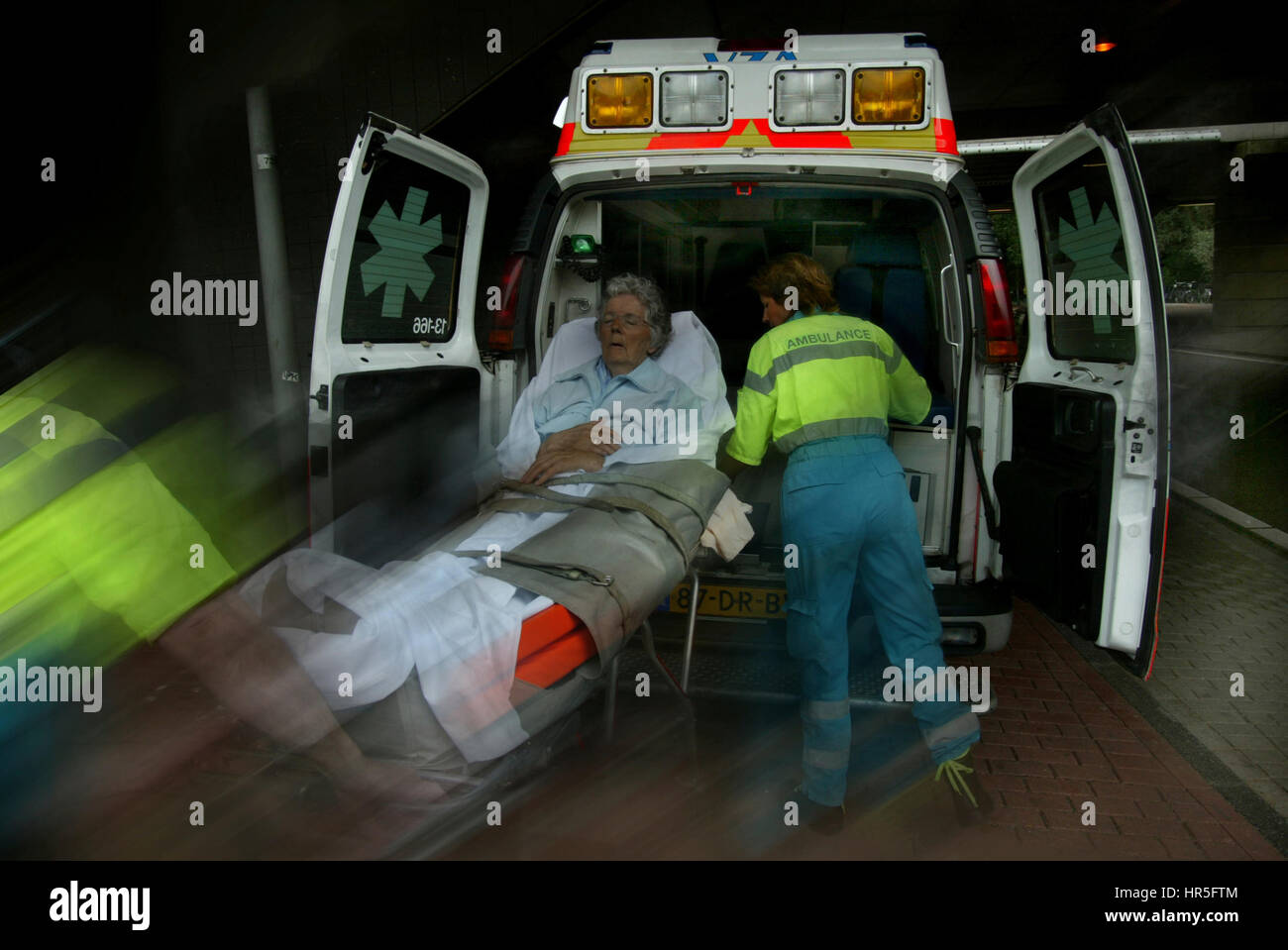 Servizi di ambulanza in Paesi Bassi Foto Stock