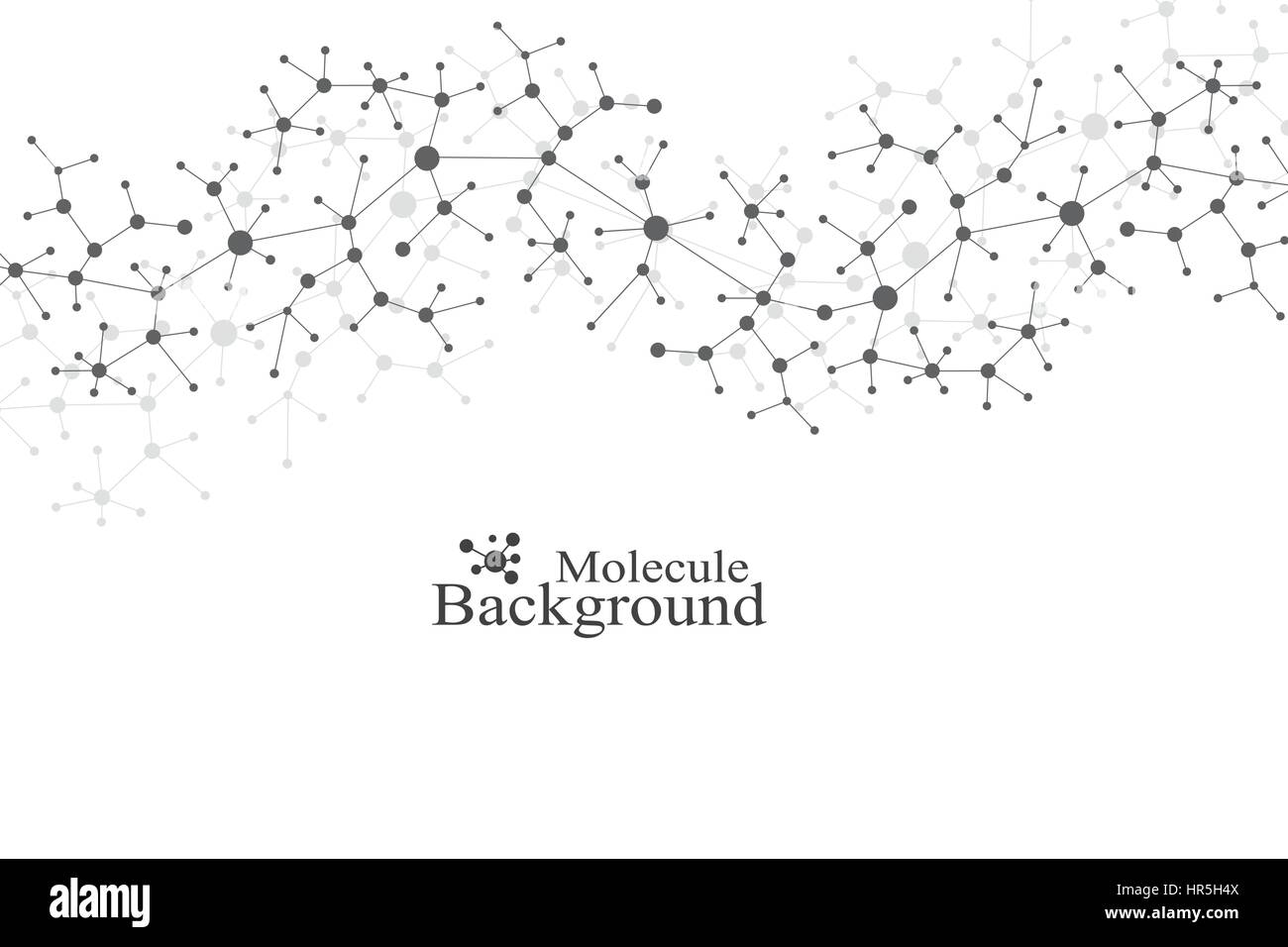 Chimica scientifica pattern. Molecola di struttura della ricerca sul DNA come concetto. La scienza e la tecnologia di comunicazione in background. Medico Scientifica di sfondo per il vostro design. Illustrazione Vettoriale. Illustrazione Vettoriale