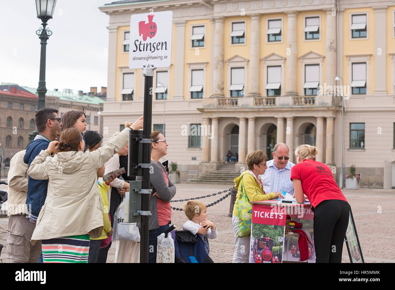 Visite turistiche a Göteborg. Foto Stock