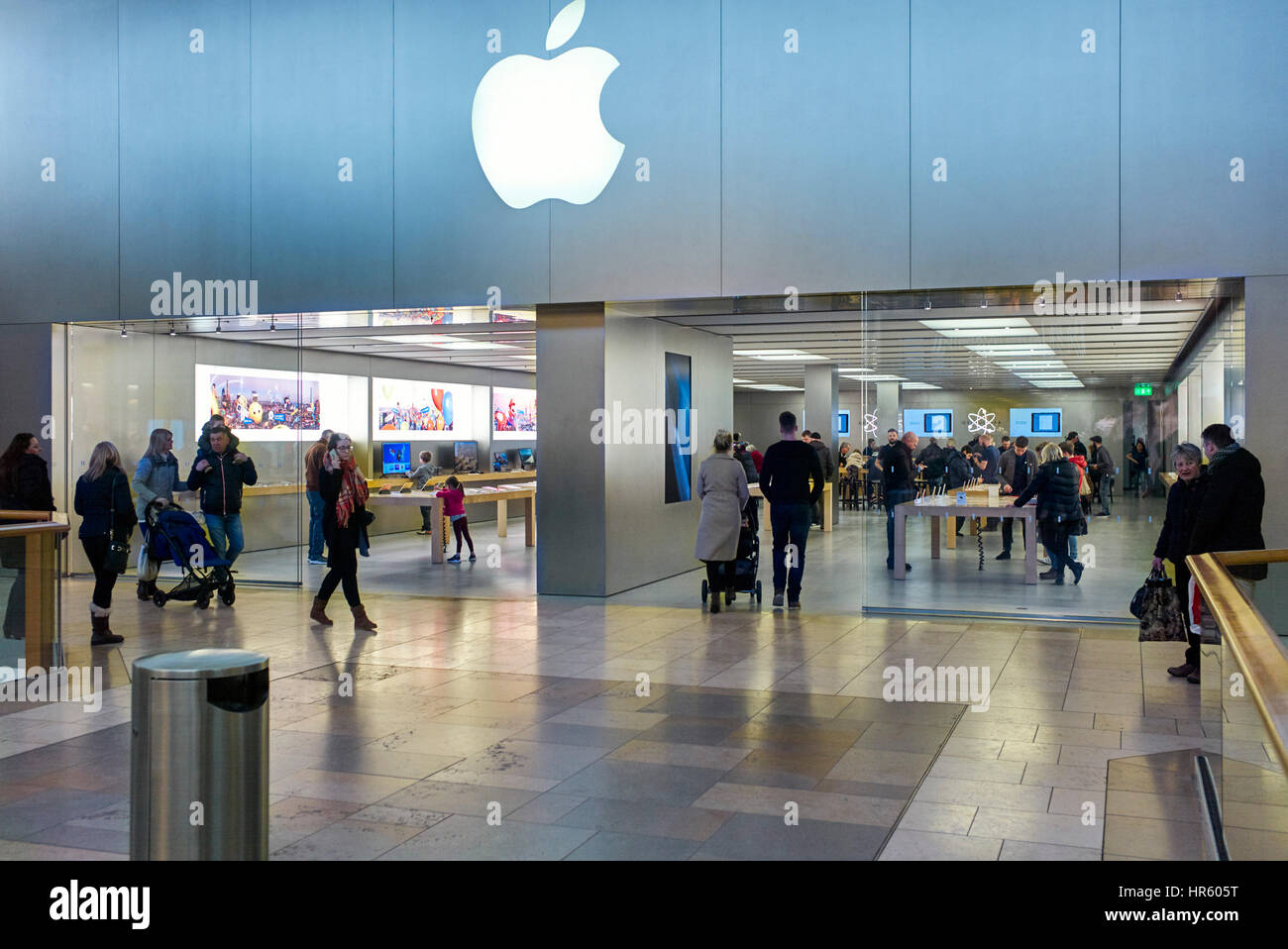 Applestore in Norwich Foto Stock