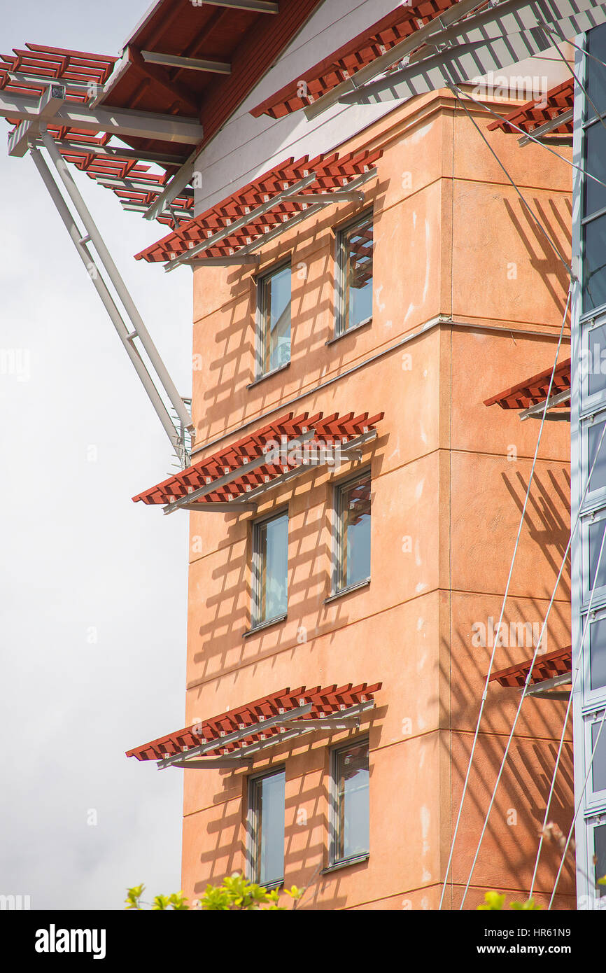 Göteborg, Svezia - 11 agosto 2016. Edificio moderno. Foto Stock