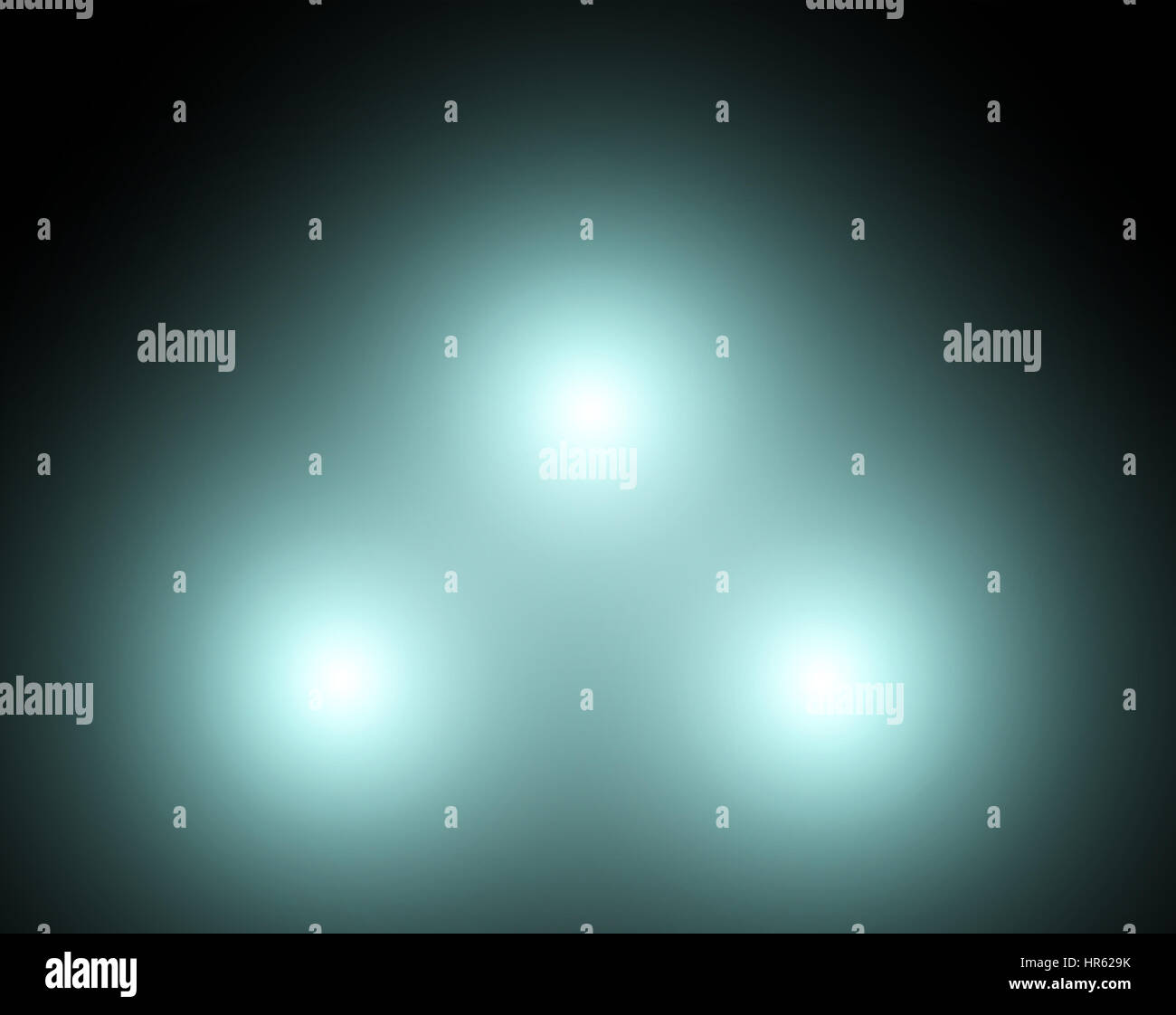 le luci a incandescenza Foto Stock