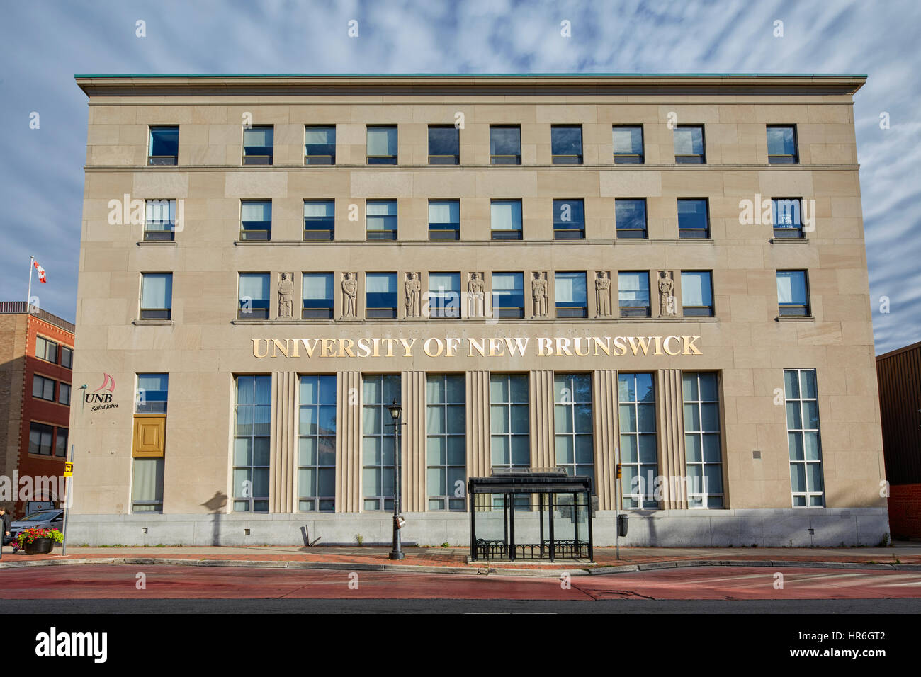 Università di New Brunswick, San Giovanni, New Brunswick, Canada Foto Stock