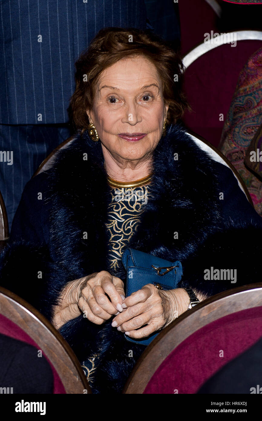 Carmen Franco Polo durante la presentazione del libro "eje mi corazon en  Manila' di Madrid, lunedì 27 febbraio 2017 Foto stock - Alamy