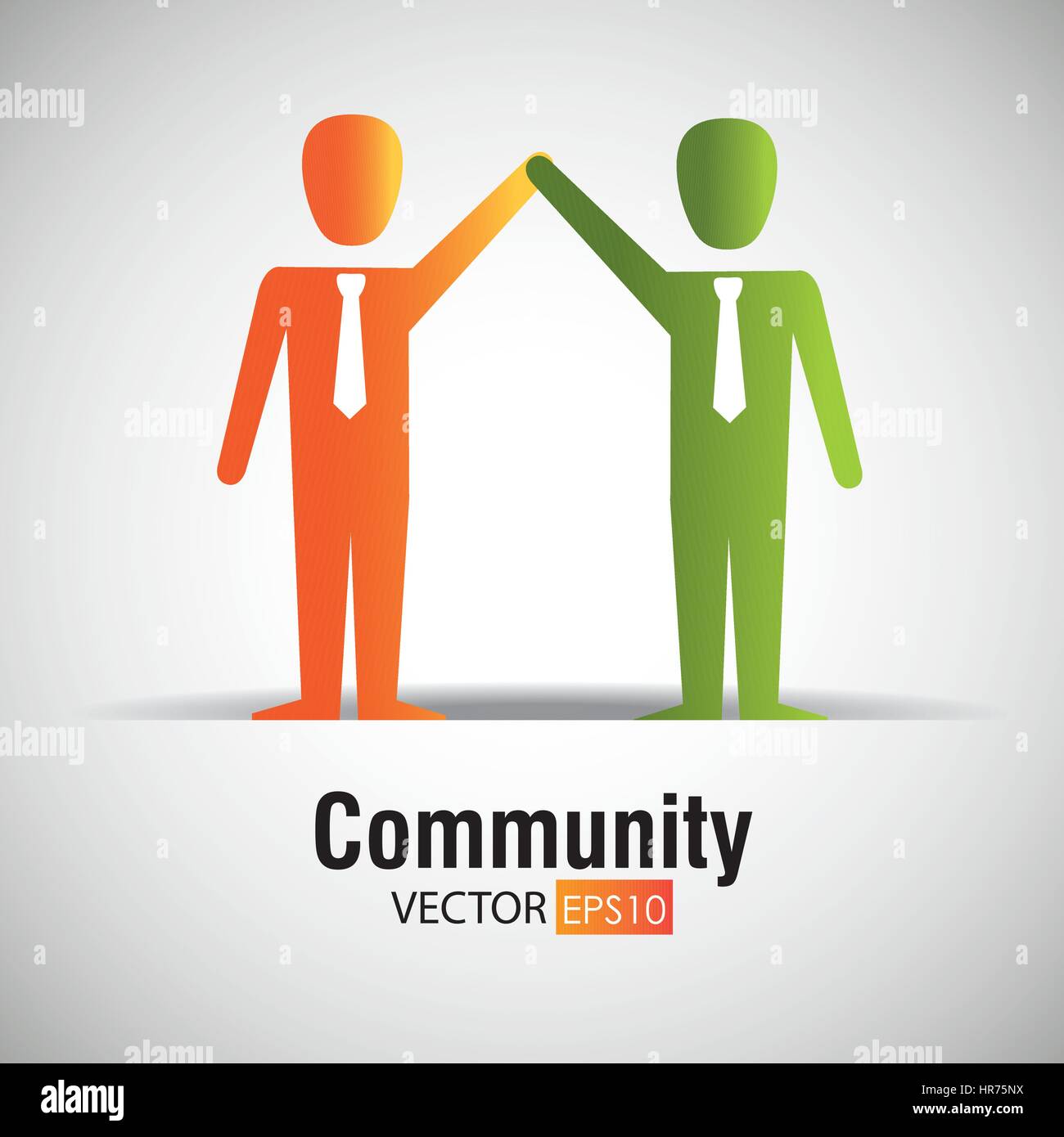 Comunità sociale icona di rete Illustrazione Vettoriale