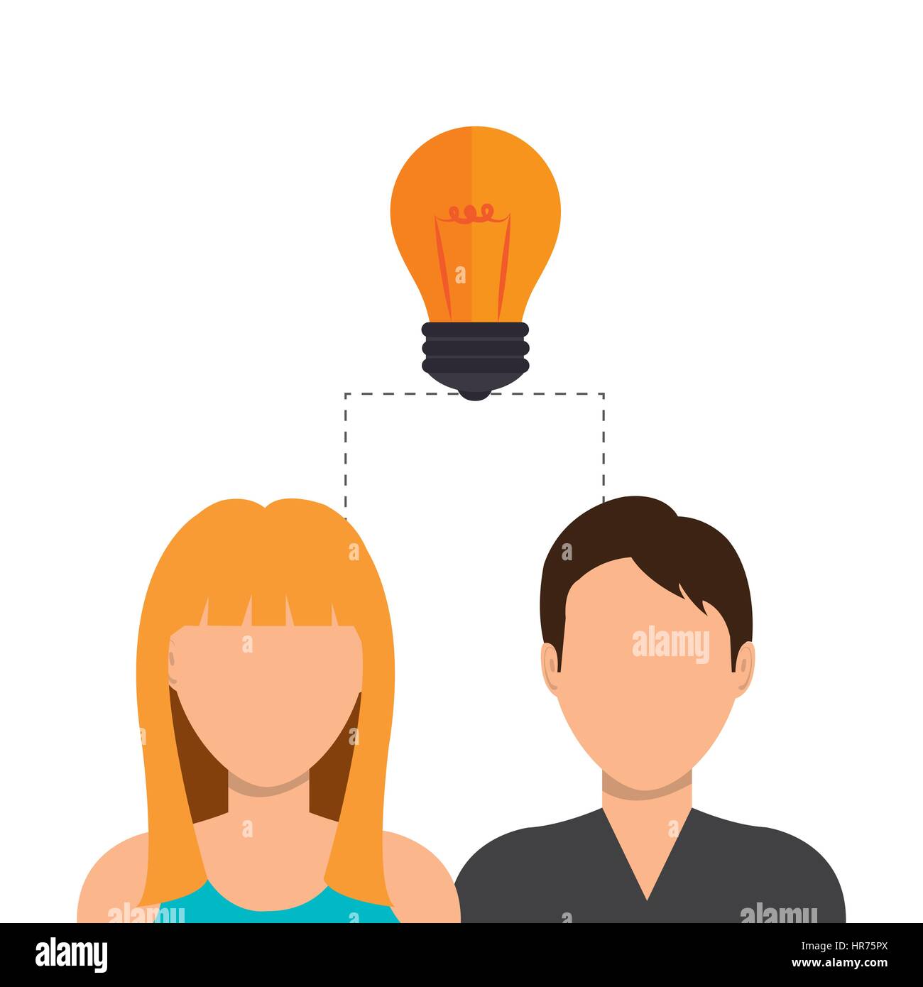 Comunità sociale icona di rete Illustrazione Vettoriale