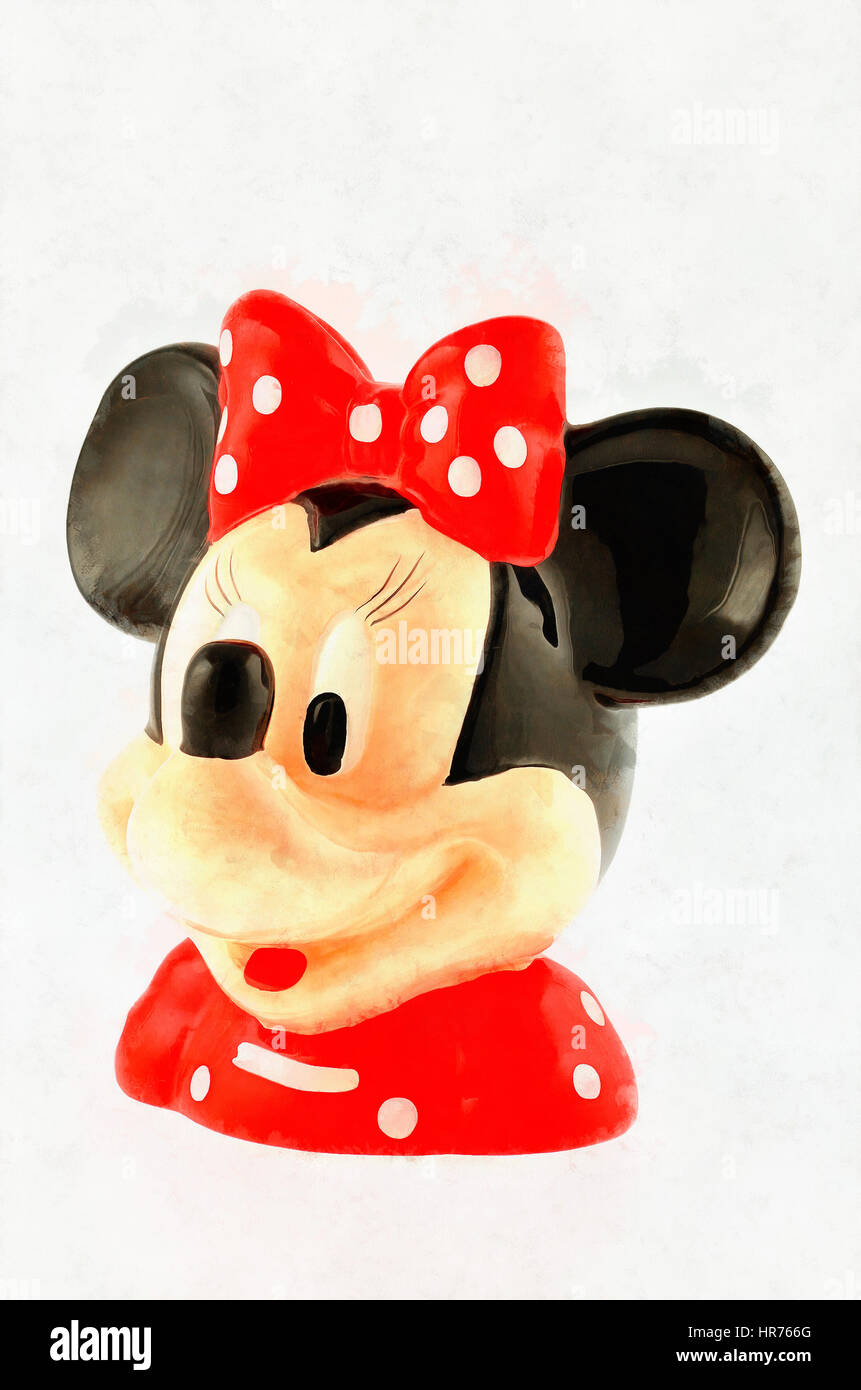 Minnie Mouse Foto Stock