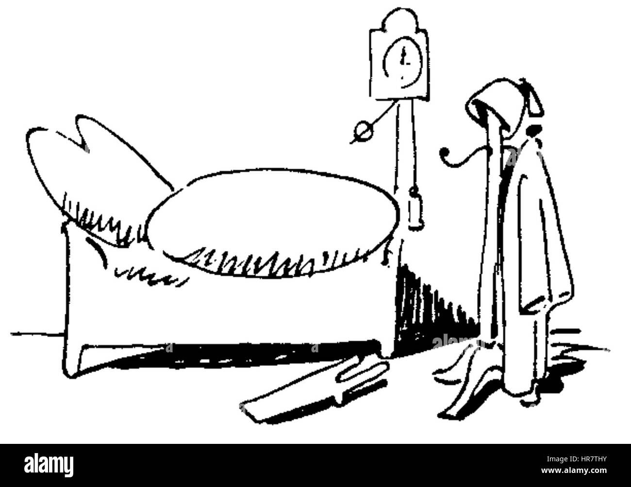 W Busch Der Haarbeutel 81 Foto Stock