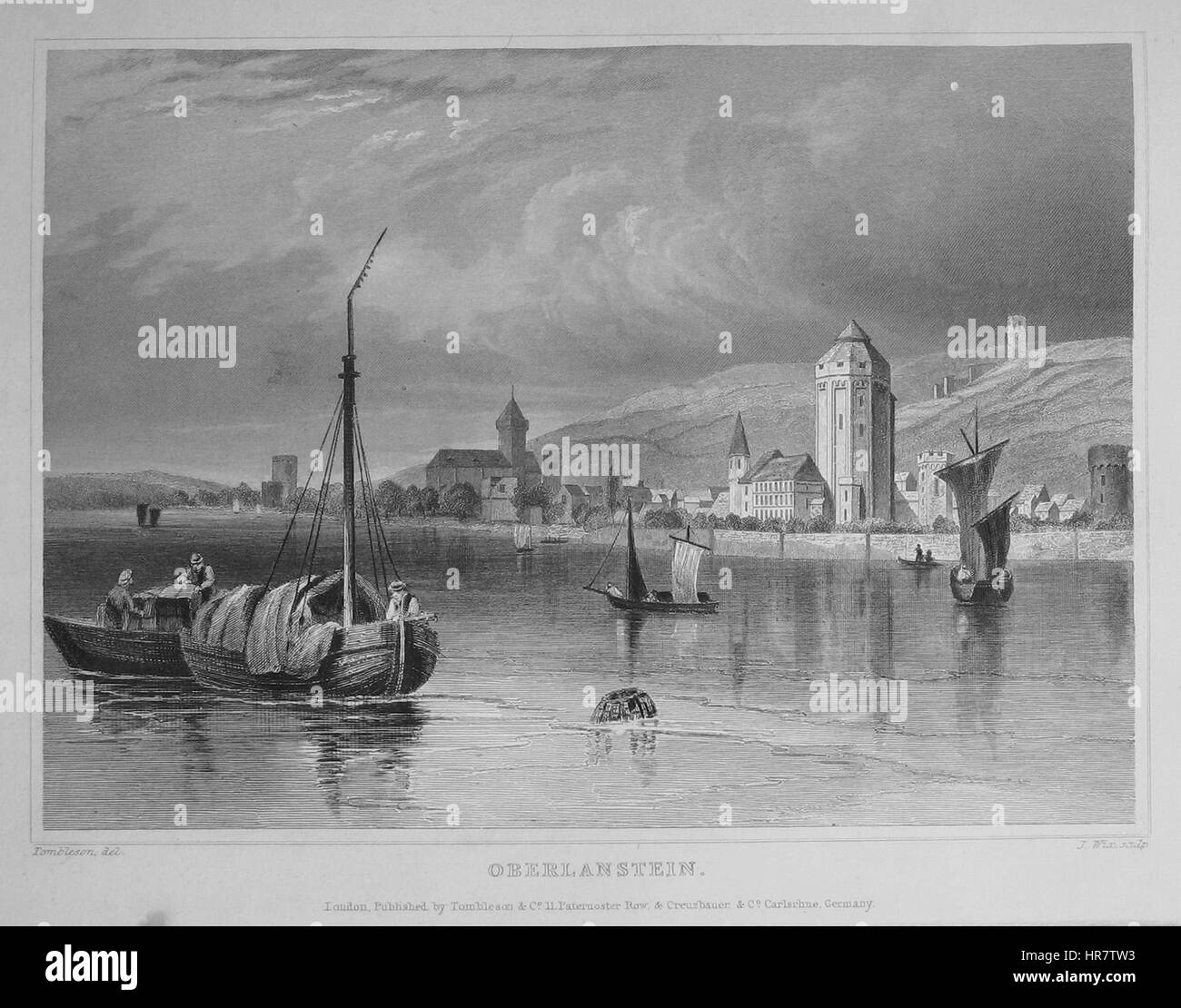 Tombleson Oberlanstein Foto Stock