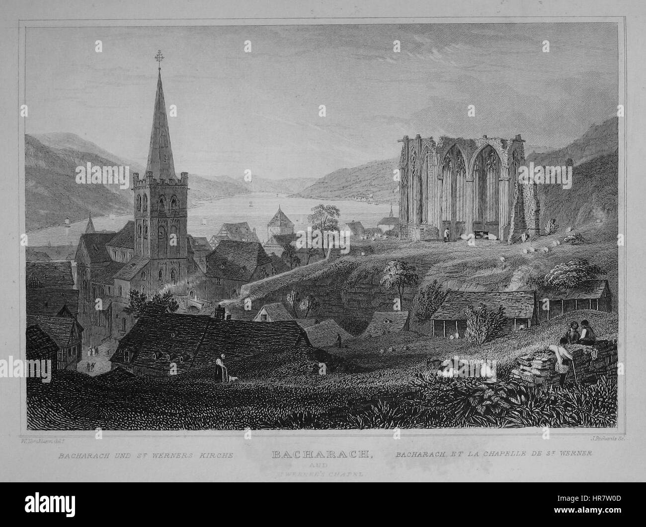 Tombleson Bacharach Werner Foto Stock