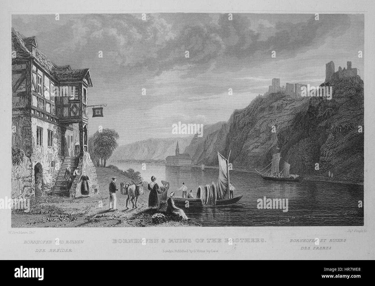 Tombleson fratelli Foto Stock