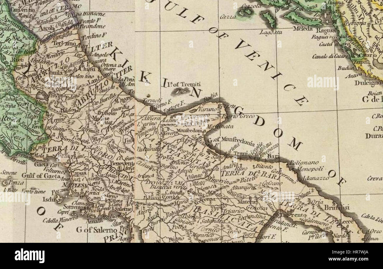 William Faden. Mediterraneo composito. 1785.JCB Foto Stock