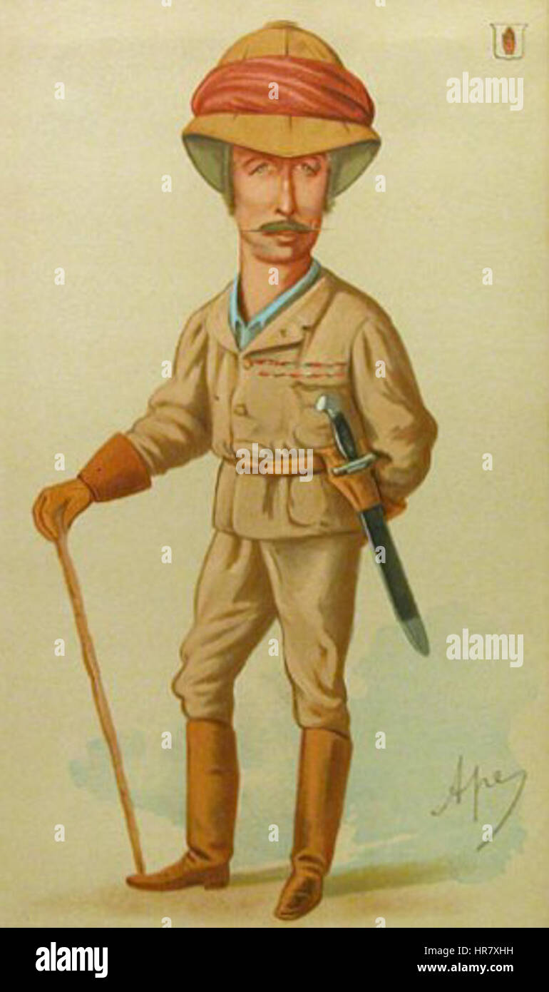 Wolseley caricatura Foto Stock