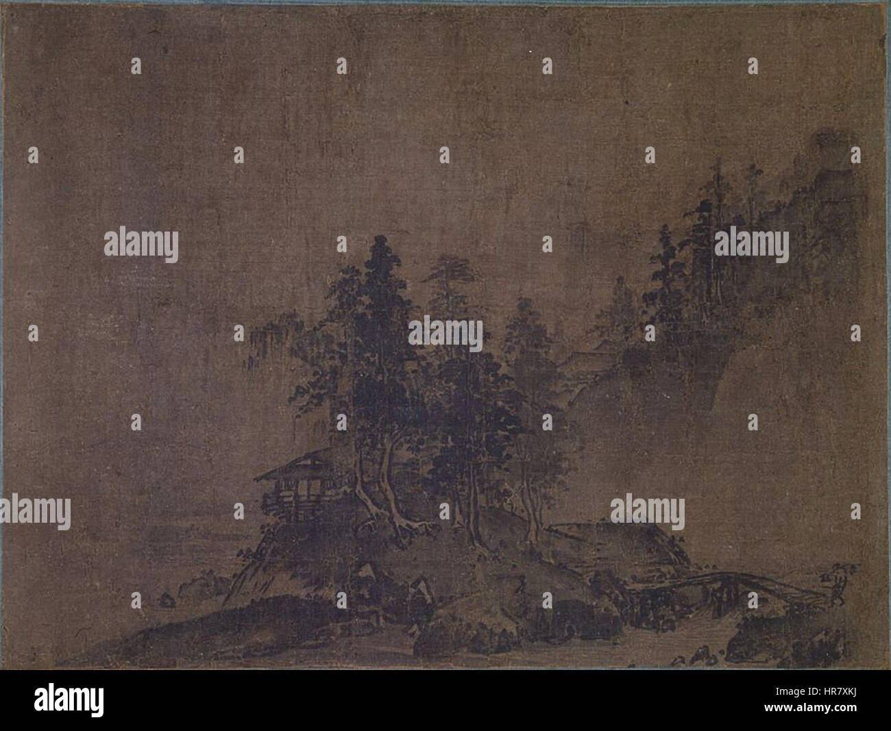 Xia Gui - Hikkoen Album Leaf Foto Stock