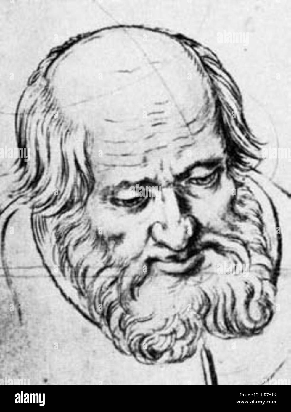 San Giacomo Maggiore, 1586 (dettaglio) da Hendrick Goltzius Foto Stock