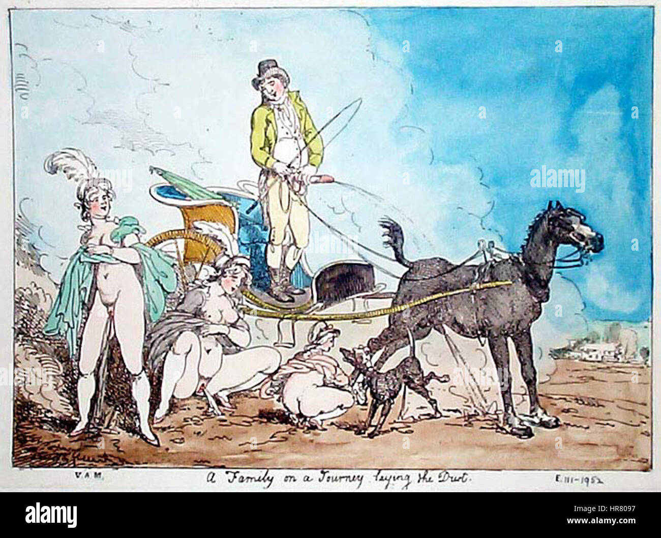 Thomas Rowlandson (1) Foto Stock