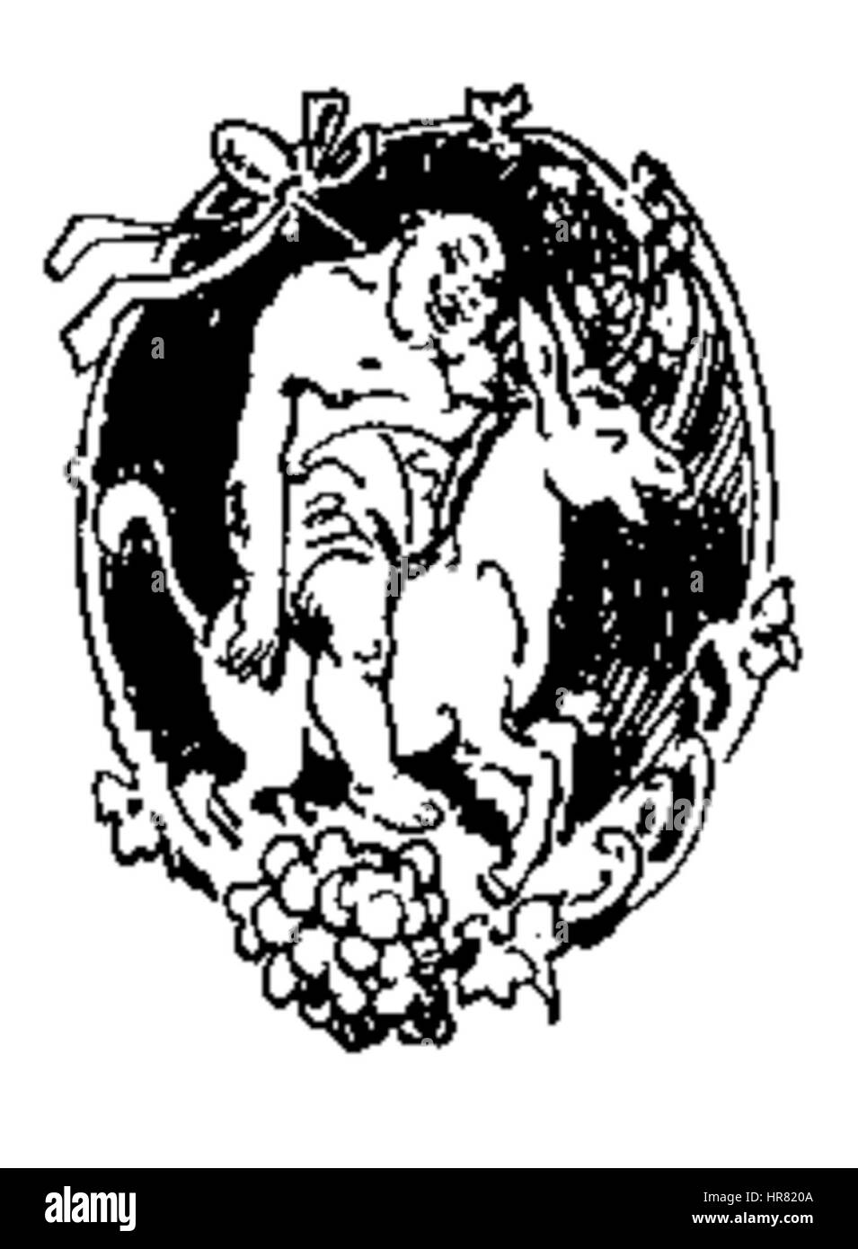 W Busch Der Haarbeutel 02 Foto Stock