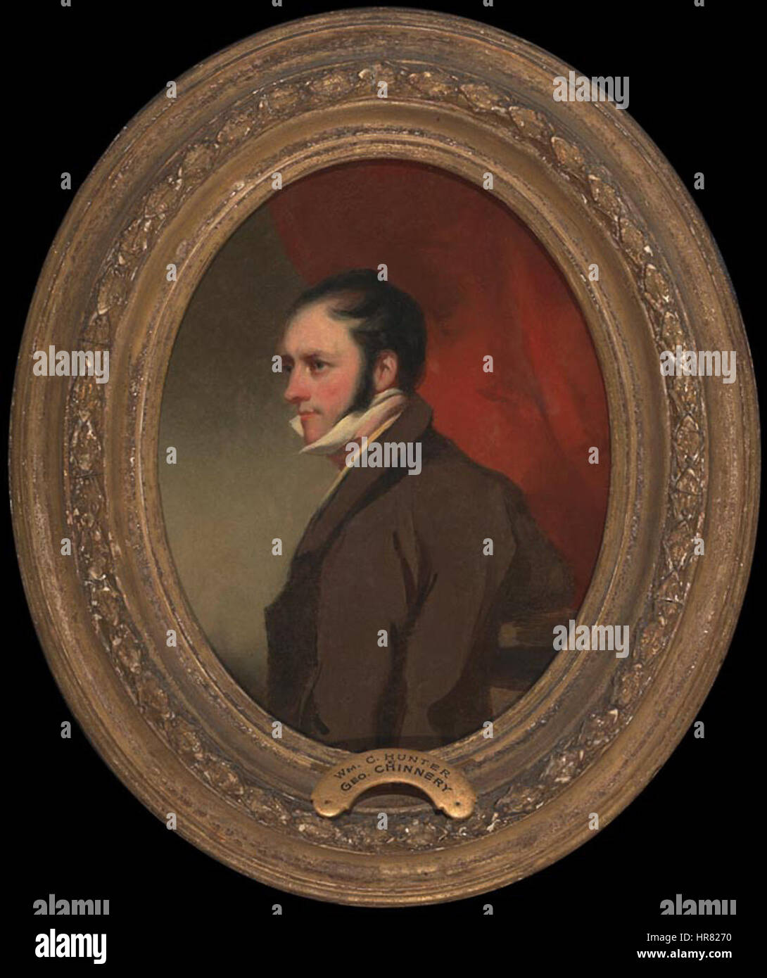 William C. Hunter fu una figura influente nell'arte americana del XIX secolo, nota per il suo lavoro sia nella pittura che nella litografia. La sua arte esplorava spesso temi della vita e del paesaggio americani. Foto Stock