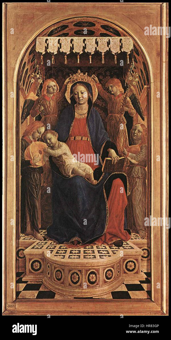 Vincenzo Foppa, Pala di Santa Maria delle Grazie1 Foto Stock