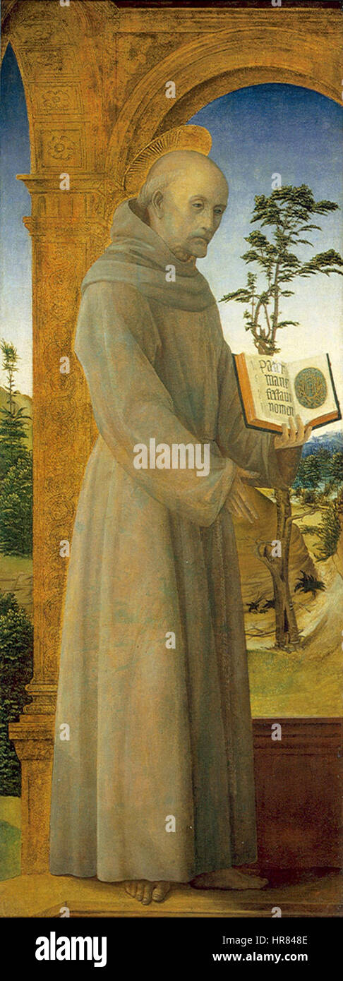 Vincenzo Foppa, San Bernardino Foto Stock