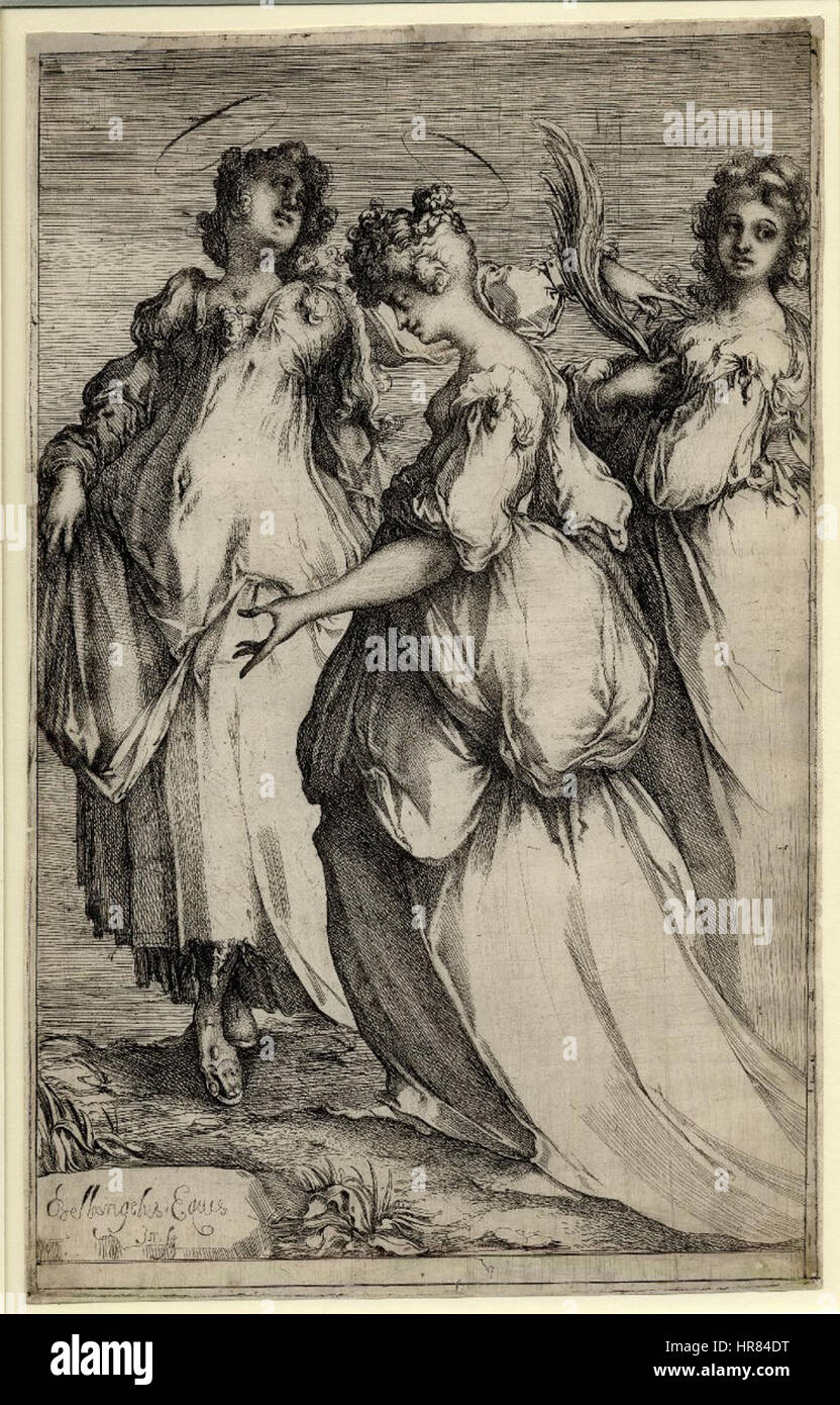 Le tre sante donne un00047822 001 l Foto Stock