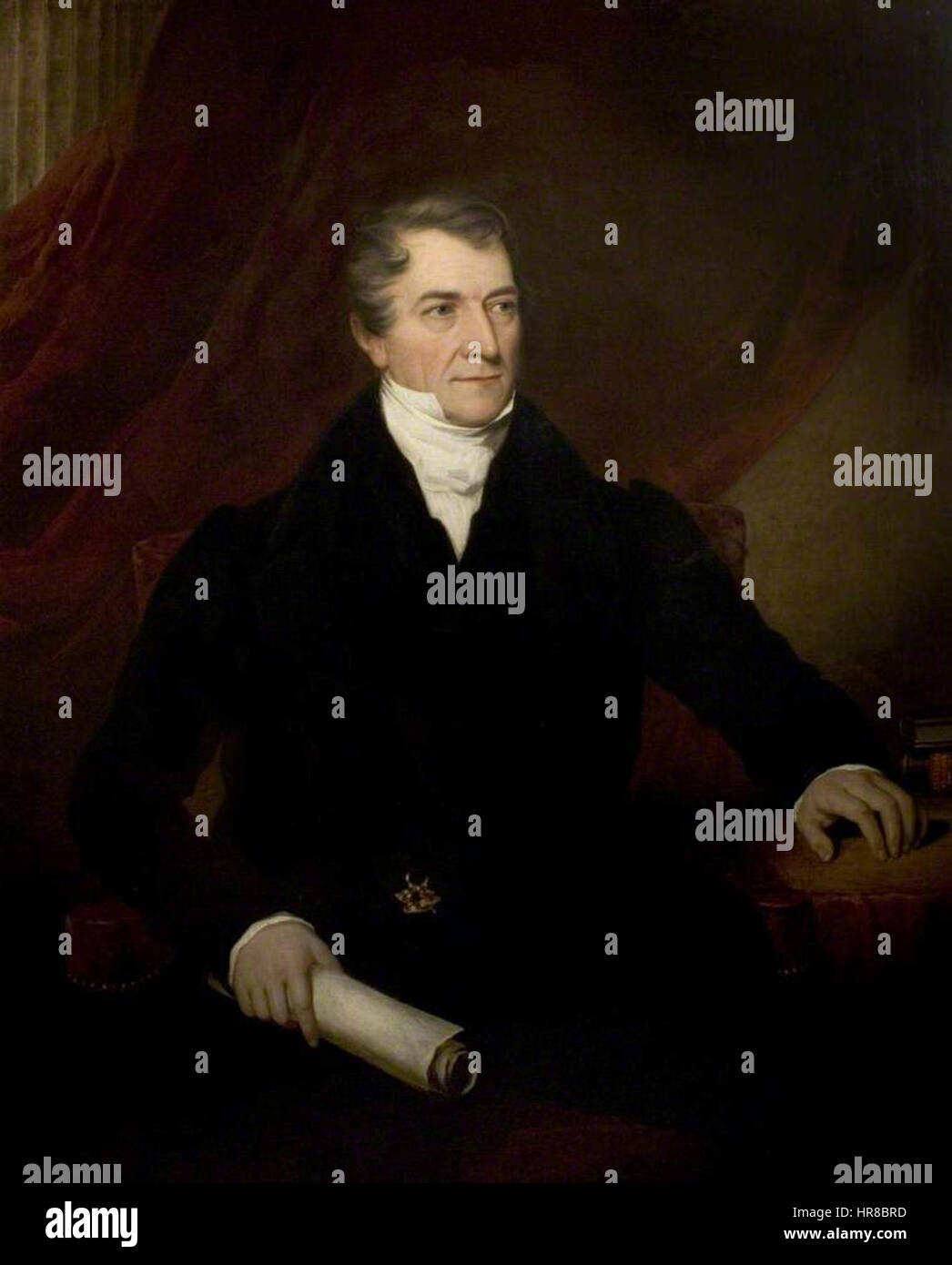 Thomas Denman, primo Baron Denman da Thomas Barber (c.1831-1833) Foto Stock