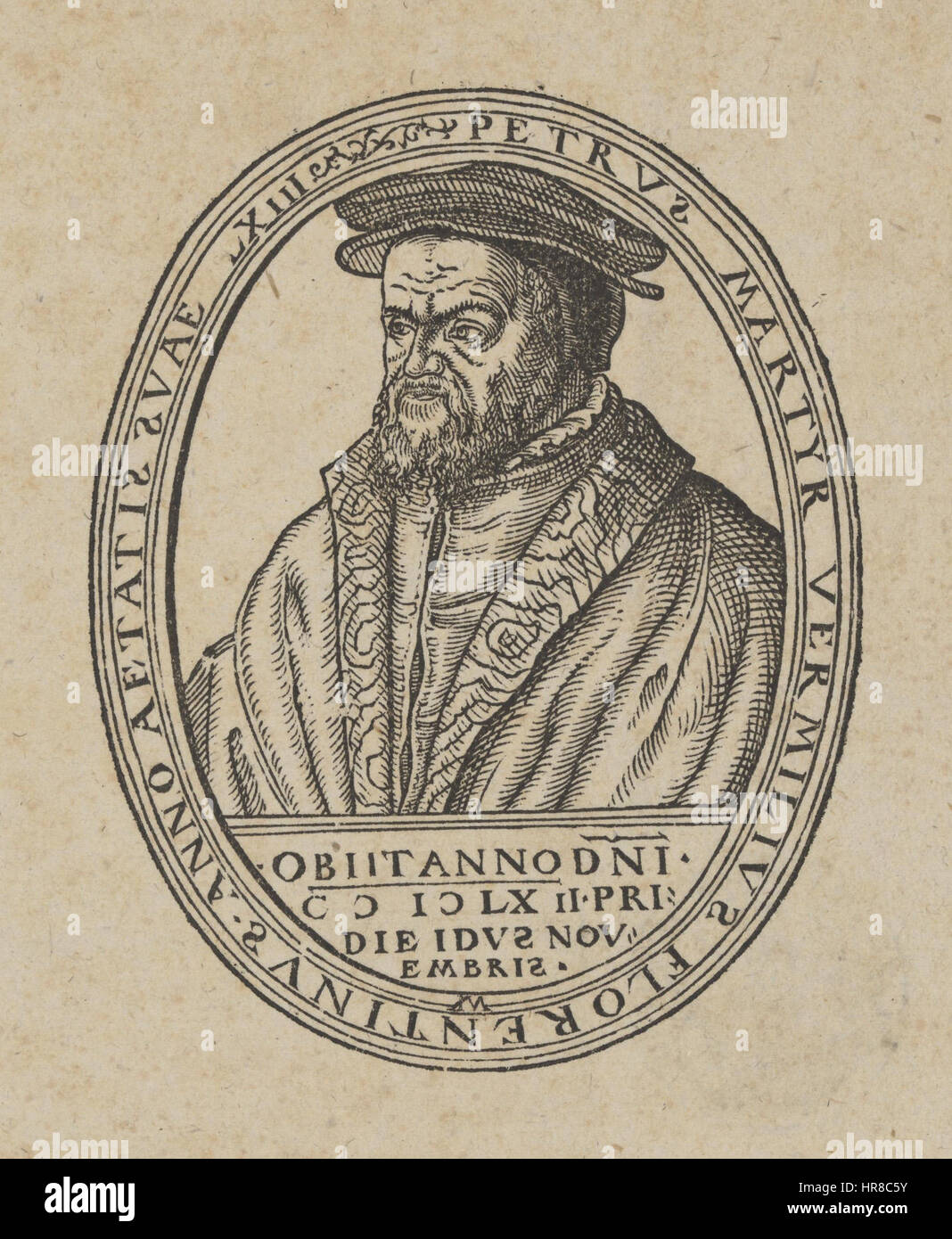 Vermigli da Jos Murer Foto Stock