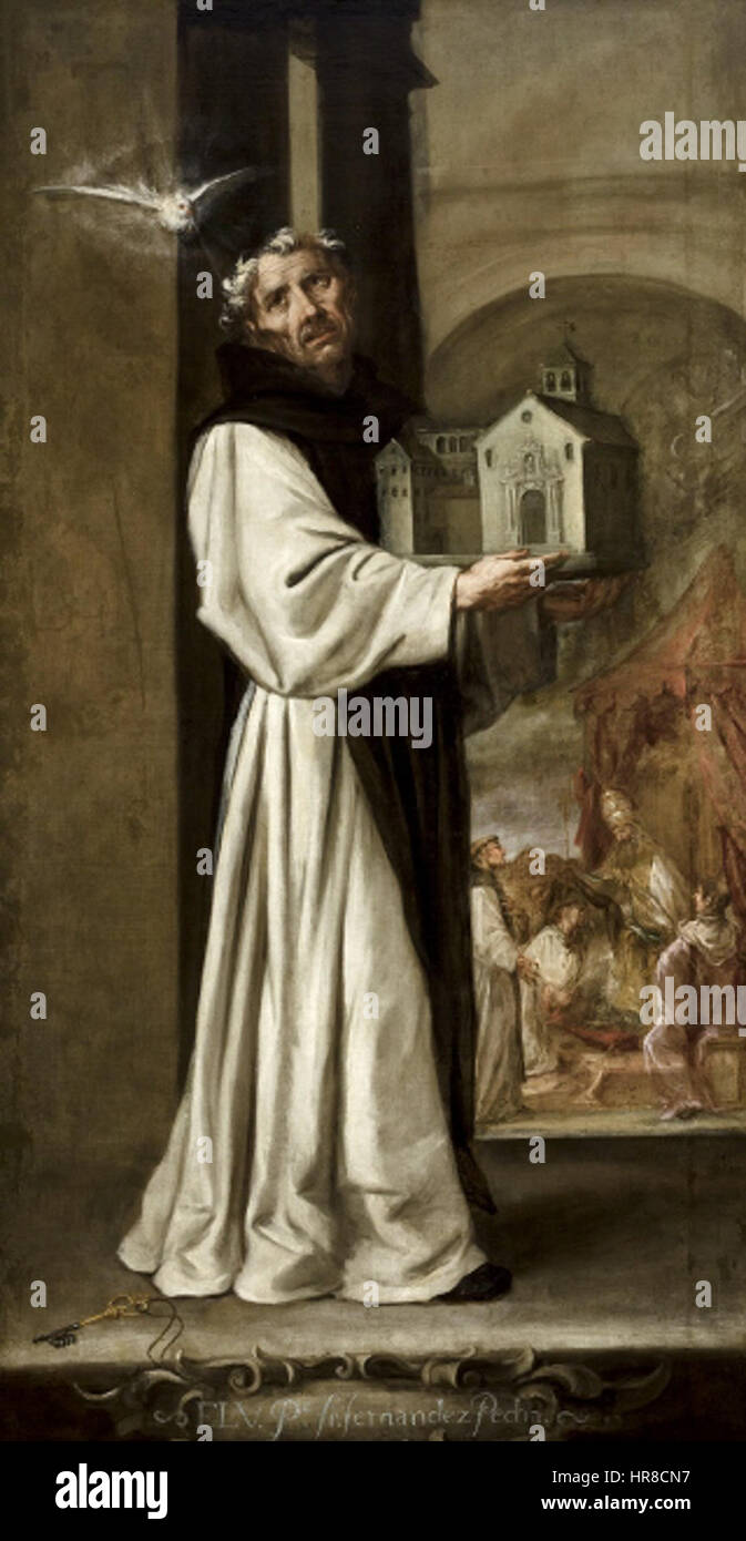 Valdes leal-fray Pedro Fernandez Foto Stock