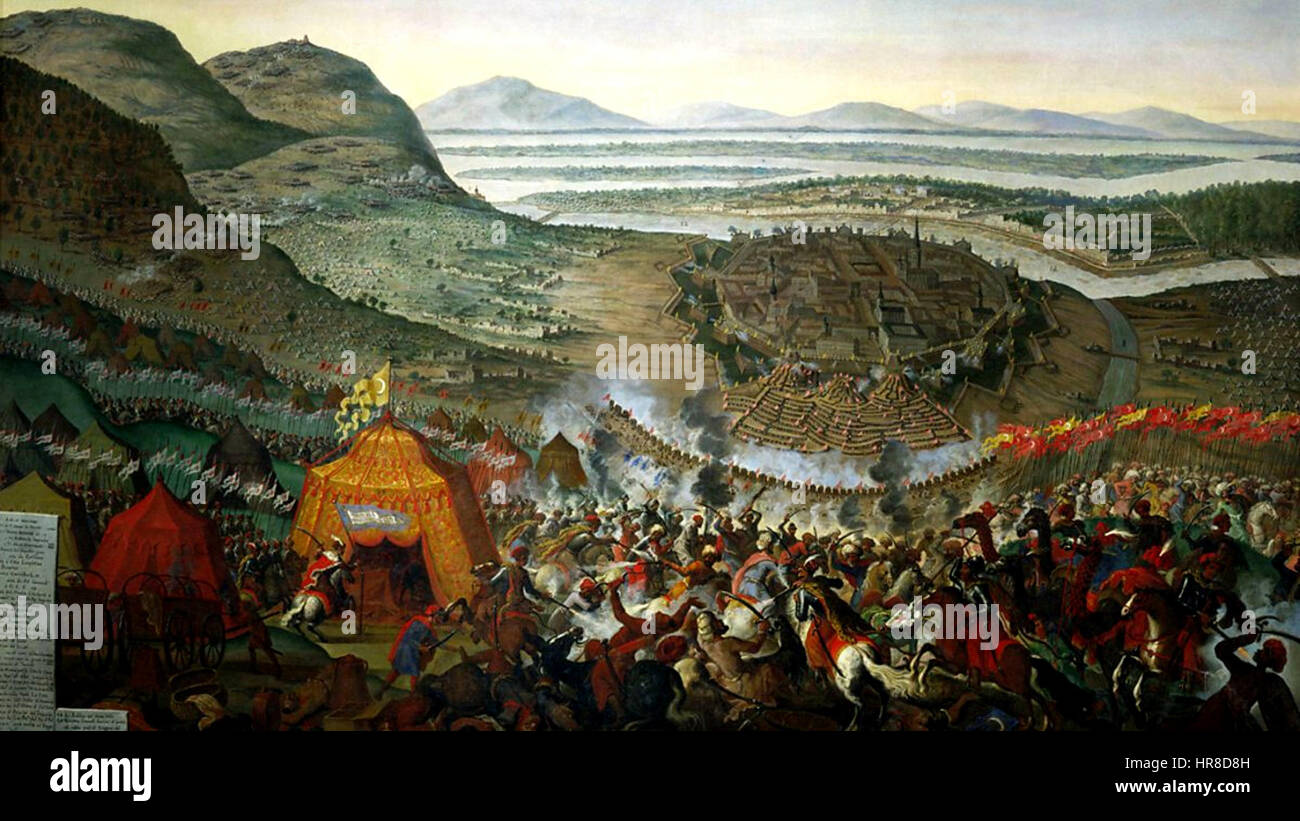 Battaglia di Vienna 1683 Foto Stock
