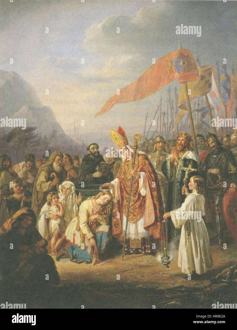 St Henrik dop Kuppis R.W. Ekman Foto Stock