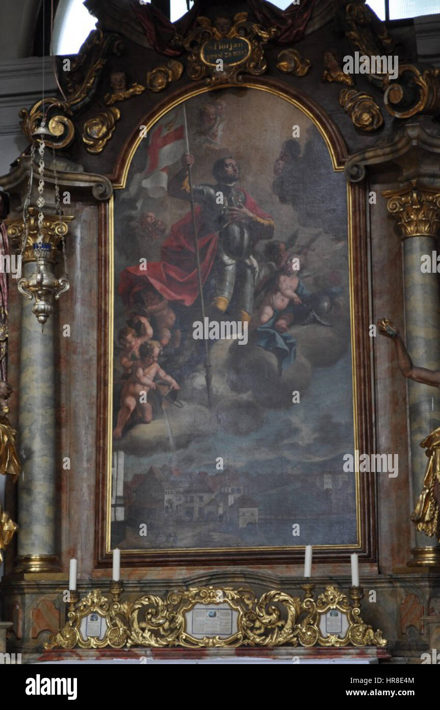 Valentin Metzinger - Sv. Florijan Foto Stock