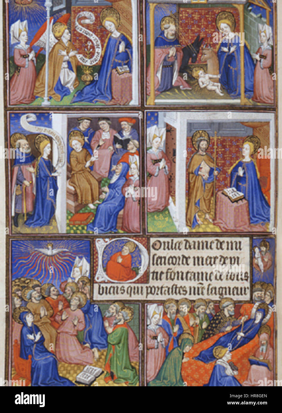 Sobieski Libro d Ore Foto Stock