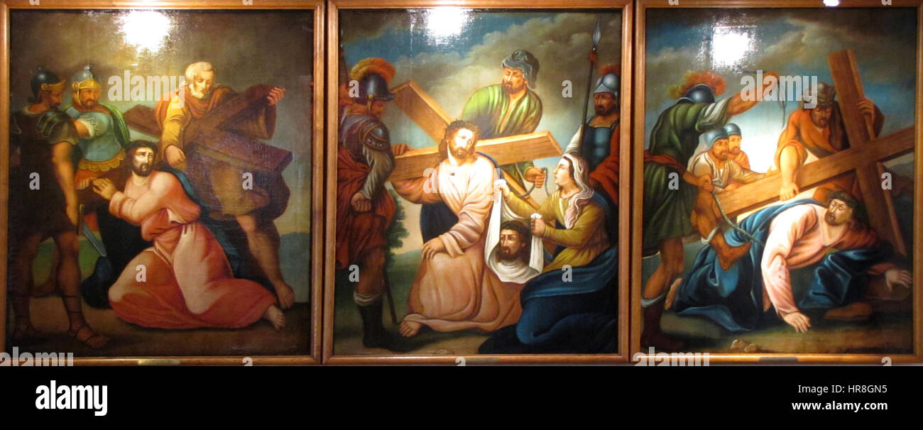 Weyersheim StMichel 53 Foto Stock