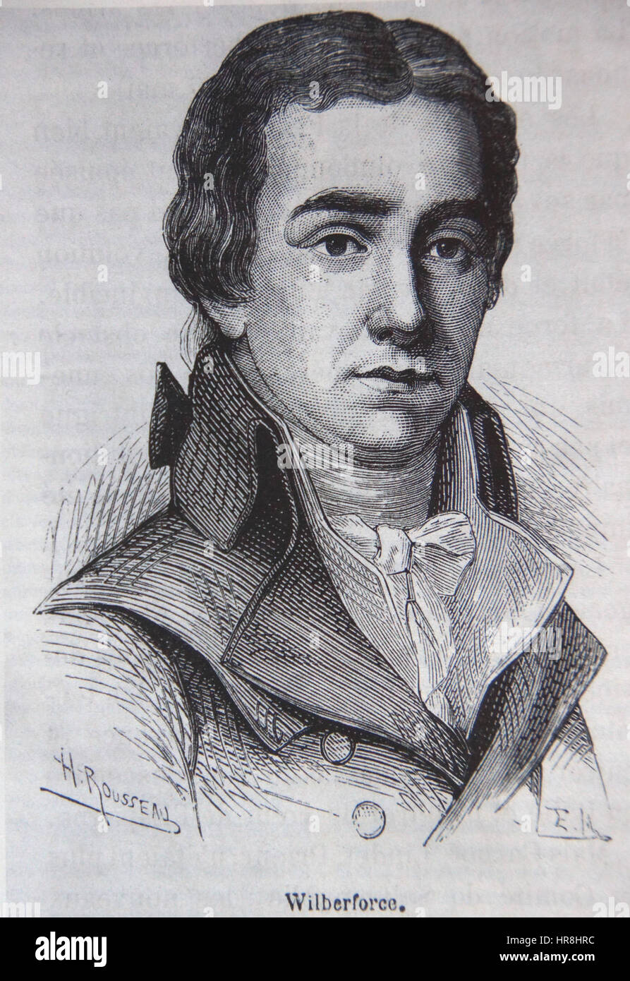 William Wilberforce Rousseau Foto Stock