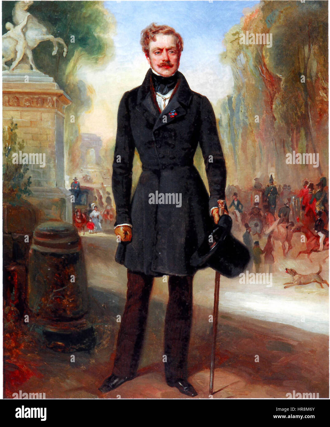 Sconosciuto da F. Lepaulle (1836) Foto Stock