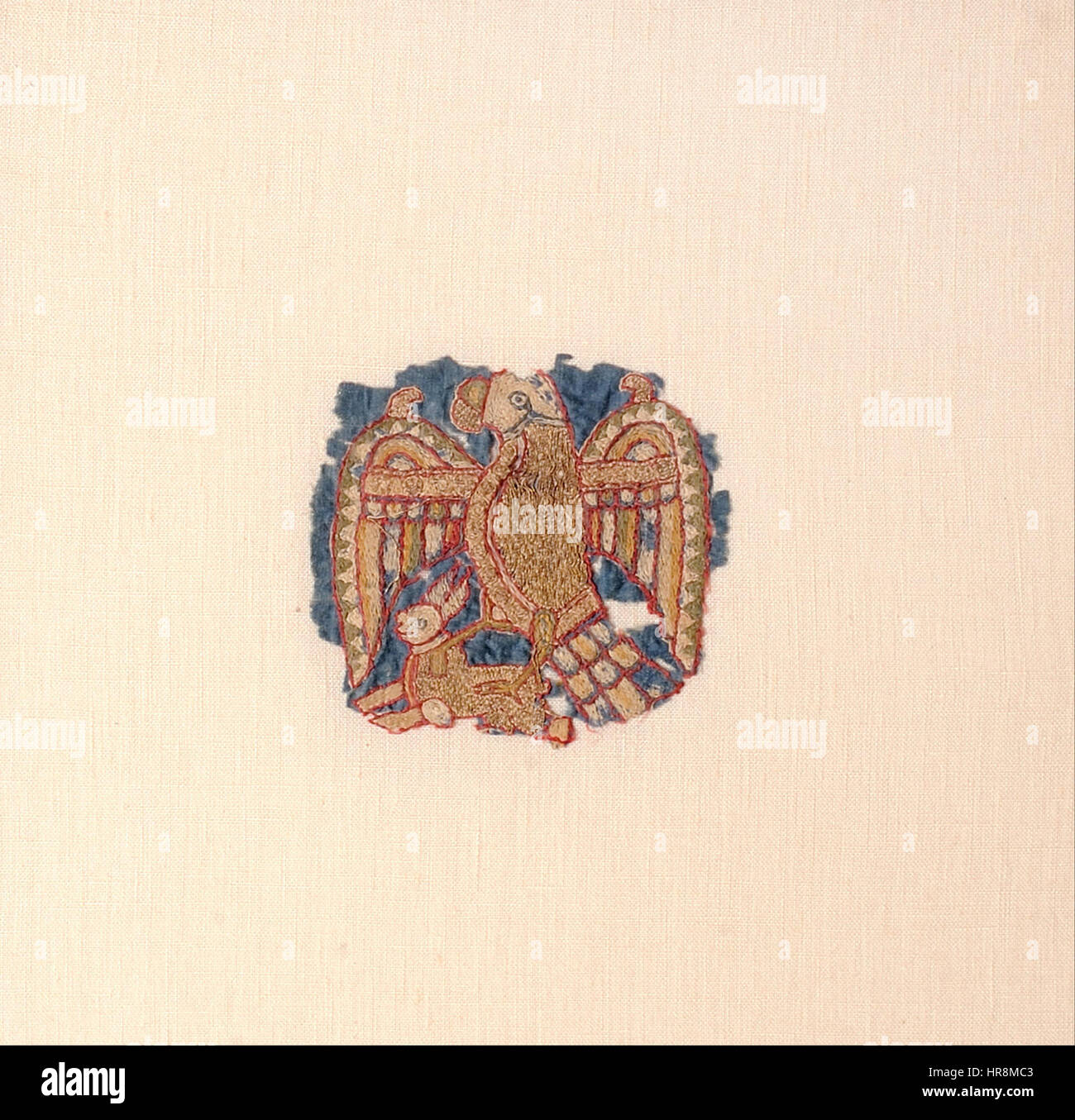 Sconosciuto, Spagna - seta ricamata frammento - Google Art Project Foto Stock
