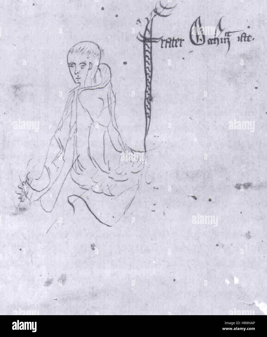 Guglielmo di Ockham - Logica - 1341 Foto Stock