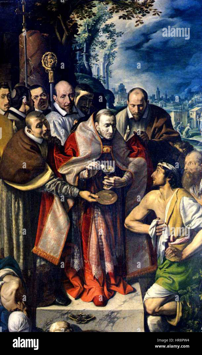 Tanzio Carlo Borromeo Domodossola Foto Stock