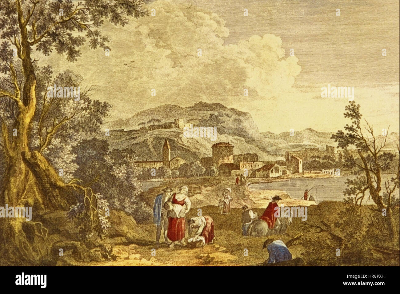 Talor uomini Sa Chi Piu Ne Cerca Il Fondo - Giuseppe Zais Foto Stock