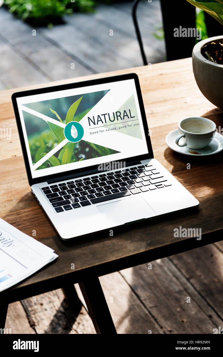 Il cibo fresco stile di vita sano Organic Foto Stock