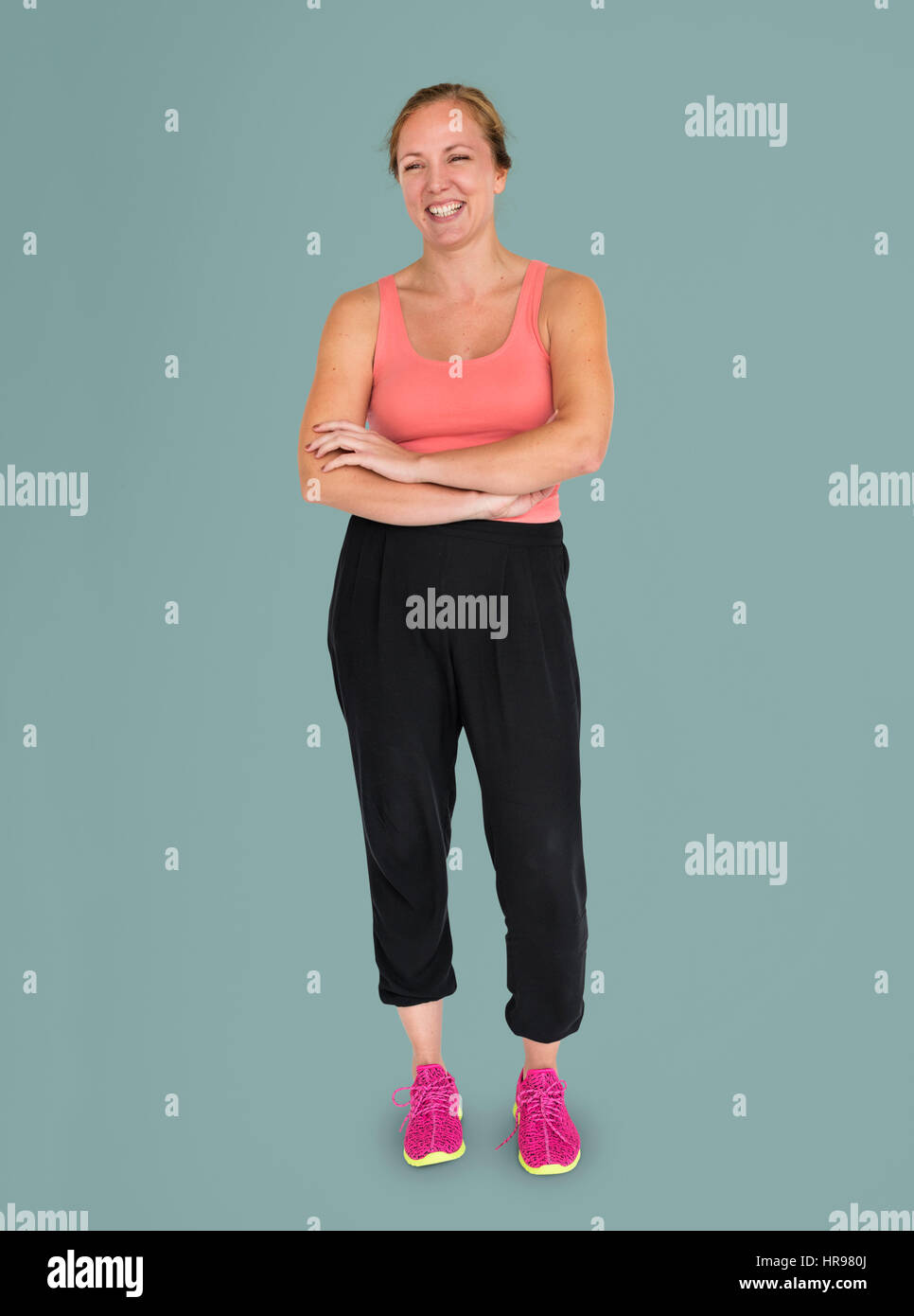 Studio ritratti Persone gara Foto Stock